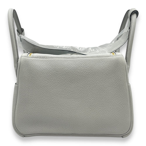 Lindy 26 Blue Pale in Clemence, Gold hardware