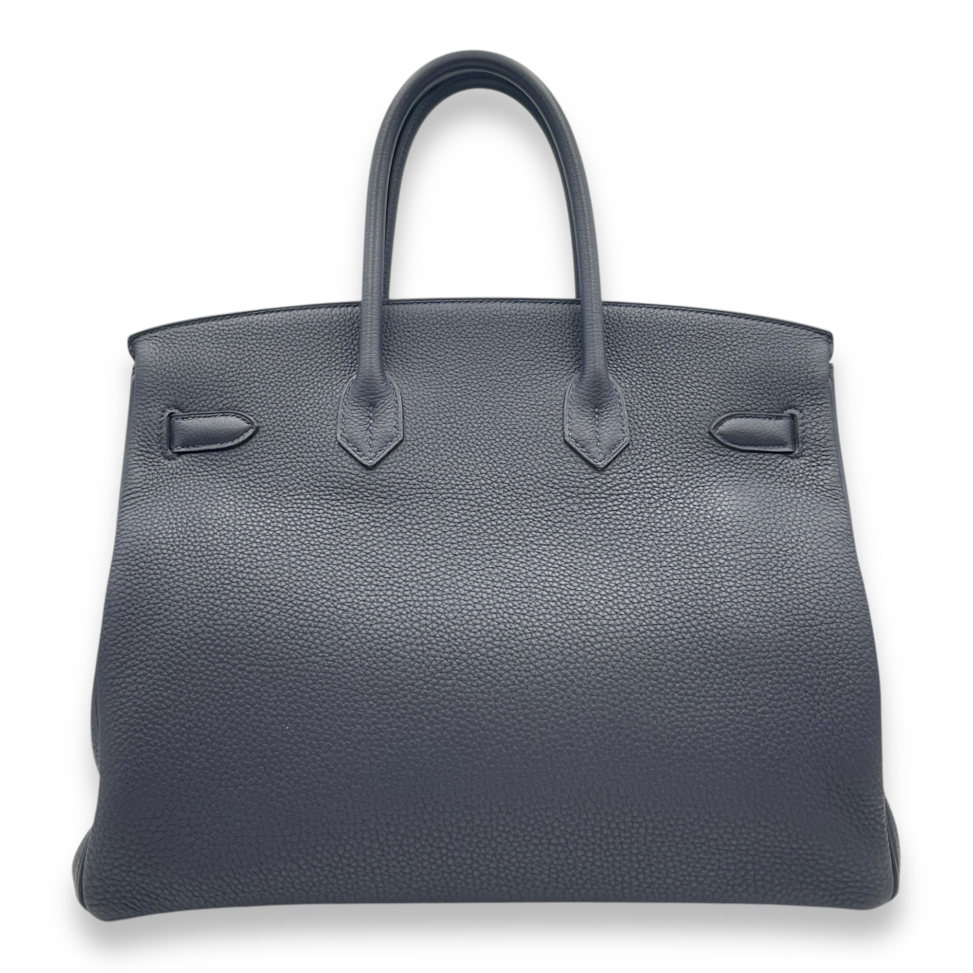 Birkin 35 Blue Nuit in Togo, Gold hardware