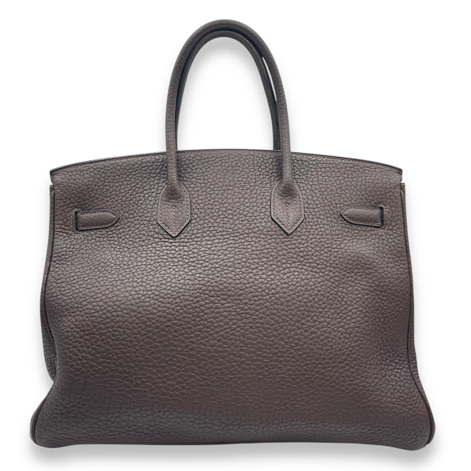 Birkin 35 Ebene in Fjord, Palladium hardware