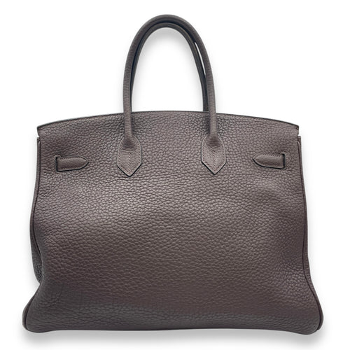 Birkin 35 Ebene in Fjord, Palladium hardware