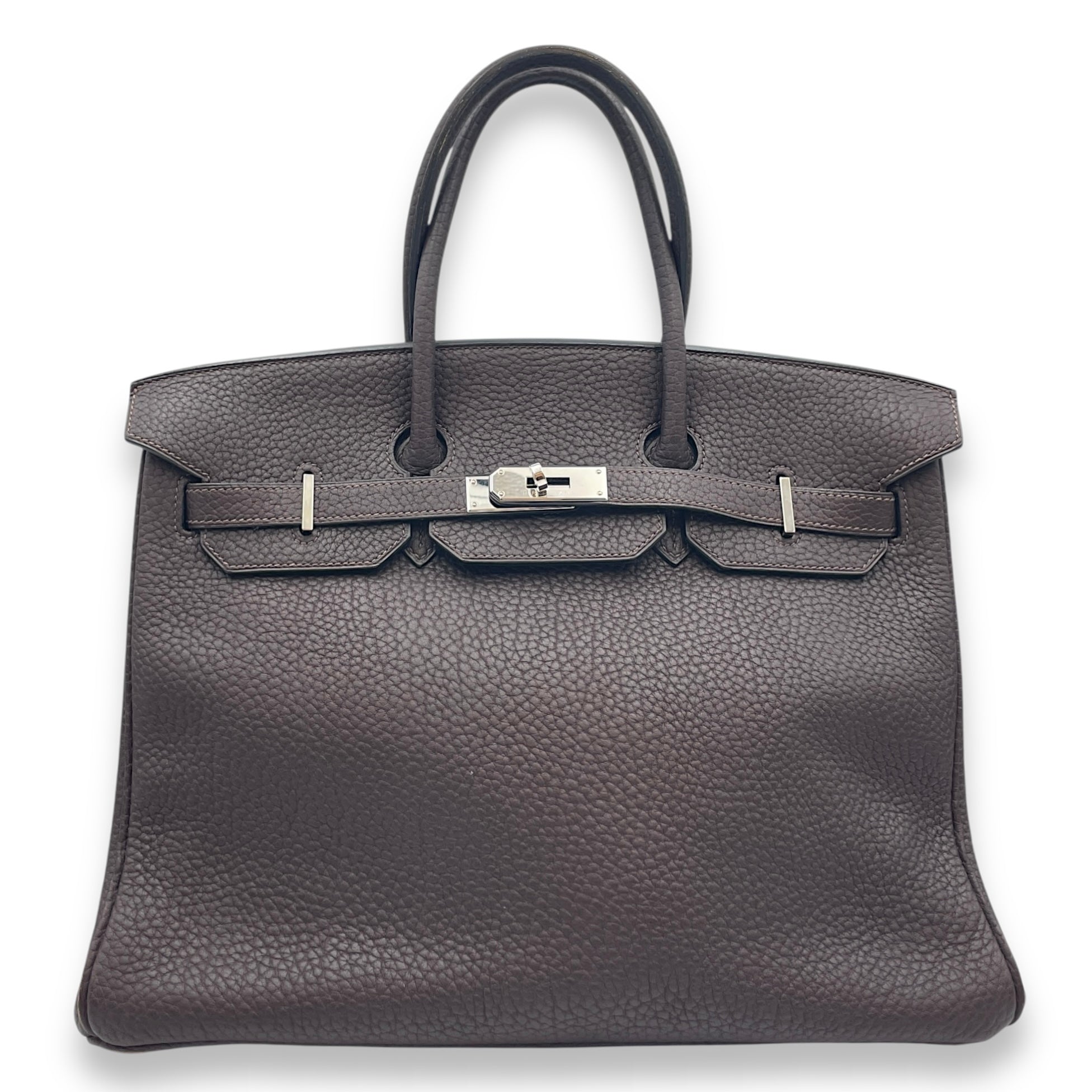 Birkin 35 Ebene in Fjord, Palladium hardware