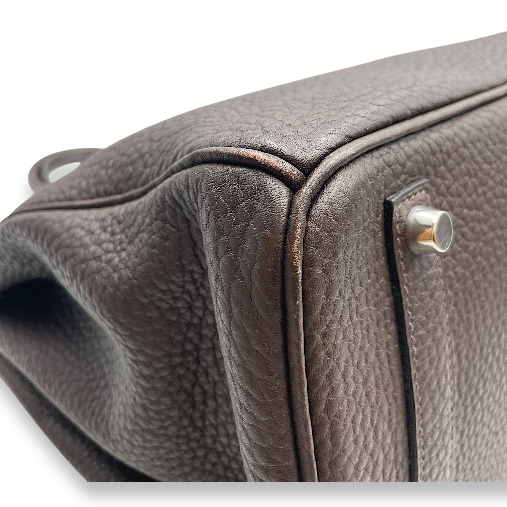 Birkin 35 Ebene in Fjord, Palladium hardware