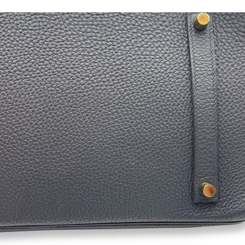 Birkin 35 Blue Nuit in Togo, Gold hardware