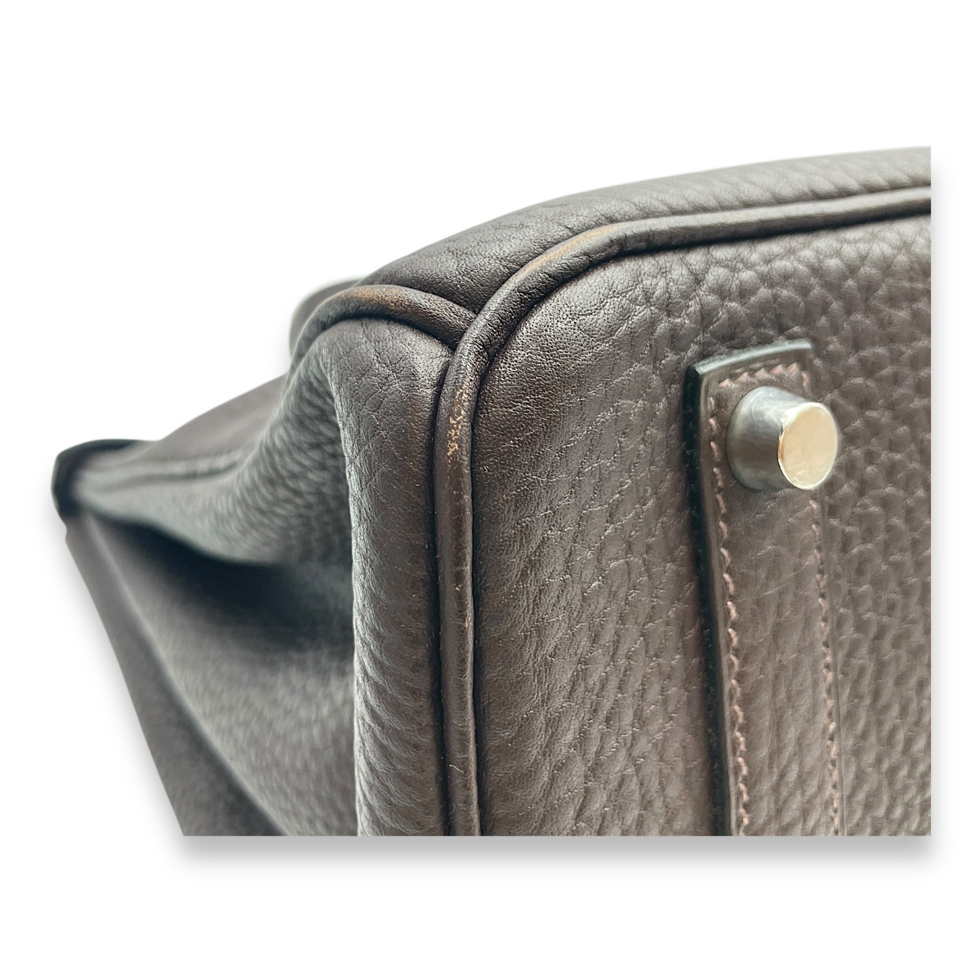 Birkin 35 Ebene in Fjord, Palladium hardware