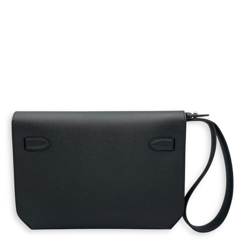 Kelly Depeches 25 Black in Epsom, Palladium hardware