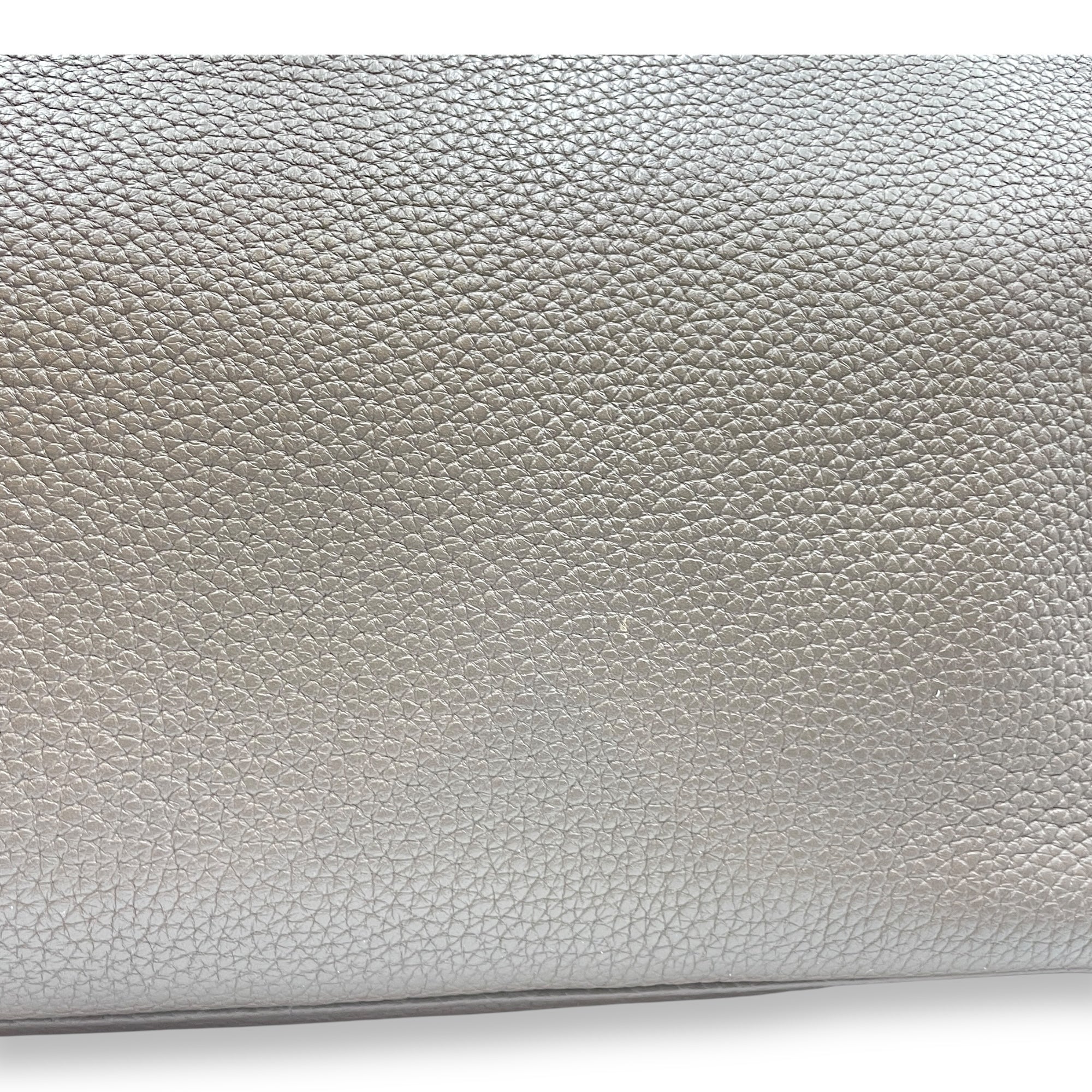 Birkin 35 Etain/Graphite/Gris Fonce in Clemence/Lizard, Permabrass hardware