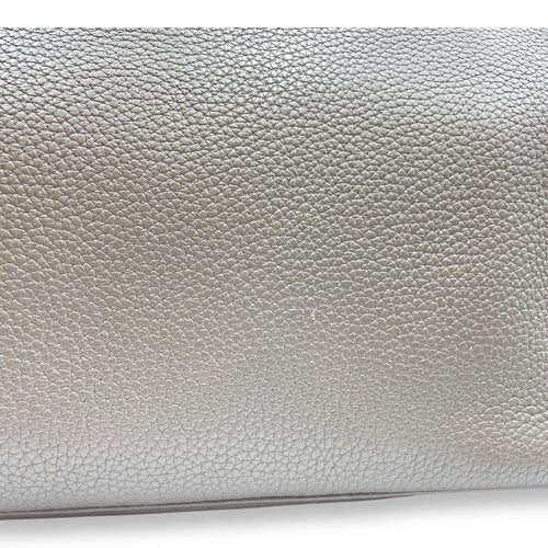 Birkin 35 Etain/Graphite/Gris Fonce in Clemence/Lizard, Permabrass hardware