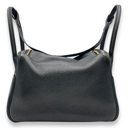 Lindy 26 Black in Clemence, Gold hardware