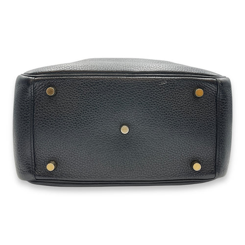 Lindy 26 Black in Clemence, Gold hardware