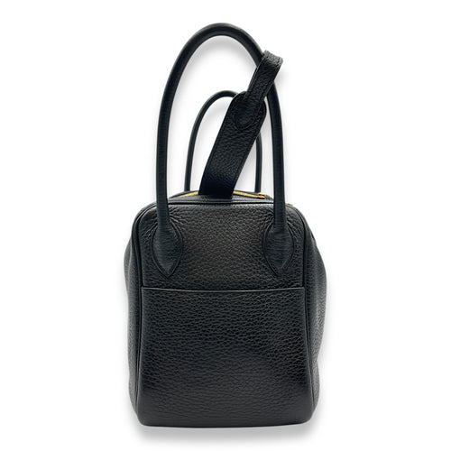 Lindy 26 Black in Clemence, Gold hardware