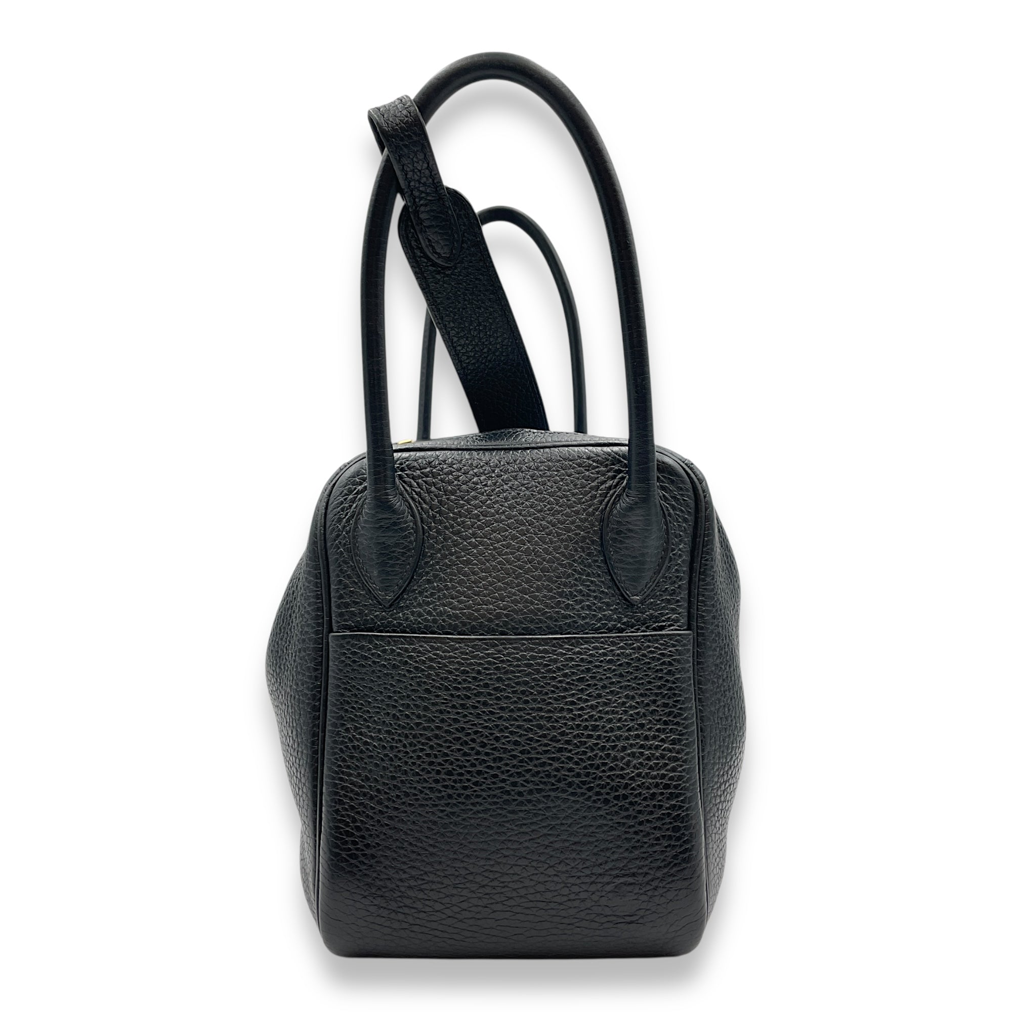 Lindy 26 Black in Clemence, Gold hardware