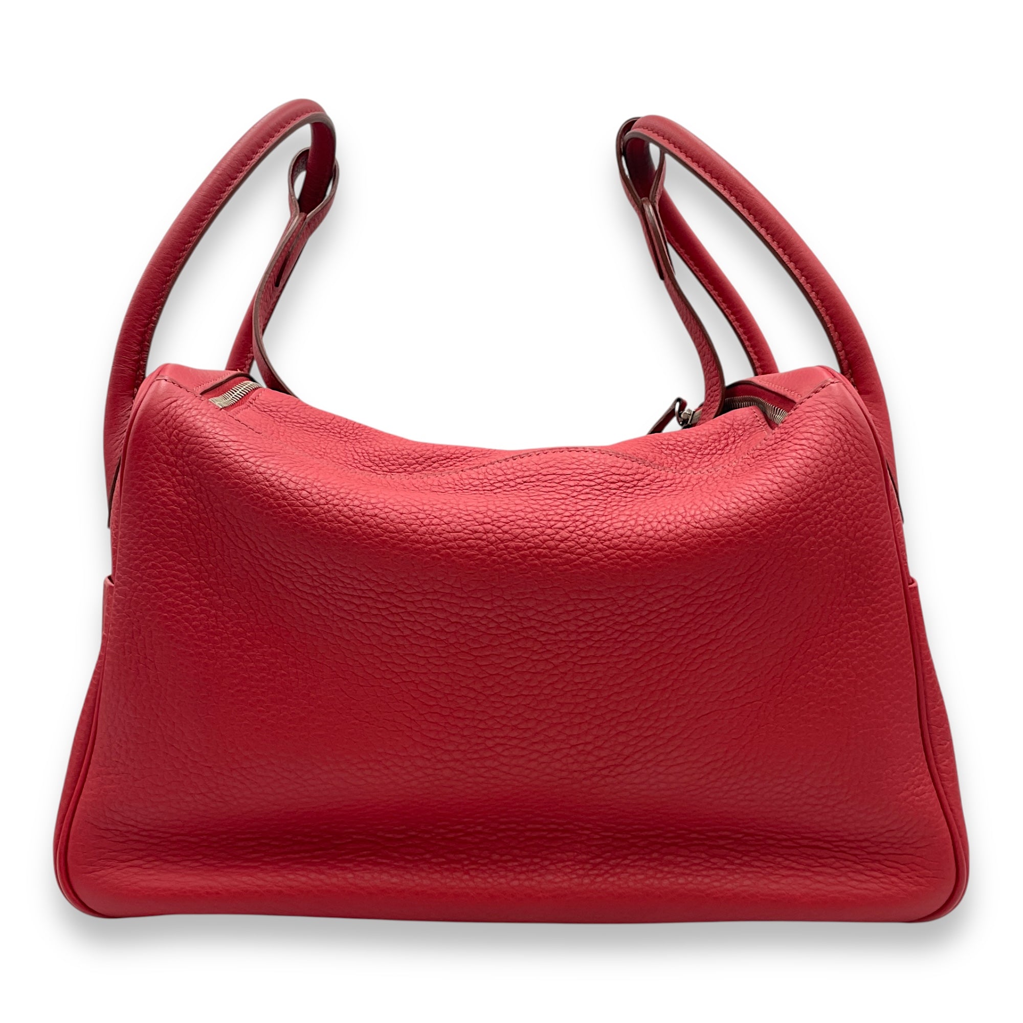 Lindy 34 Rouge Garance in Clemence, Palladium hardware