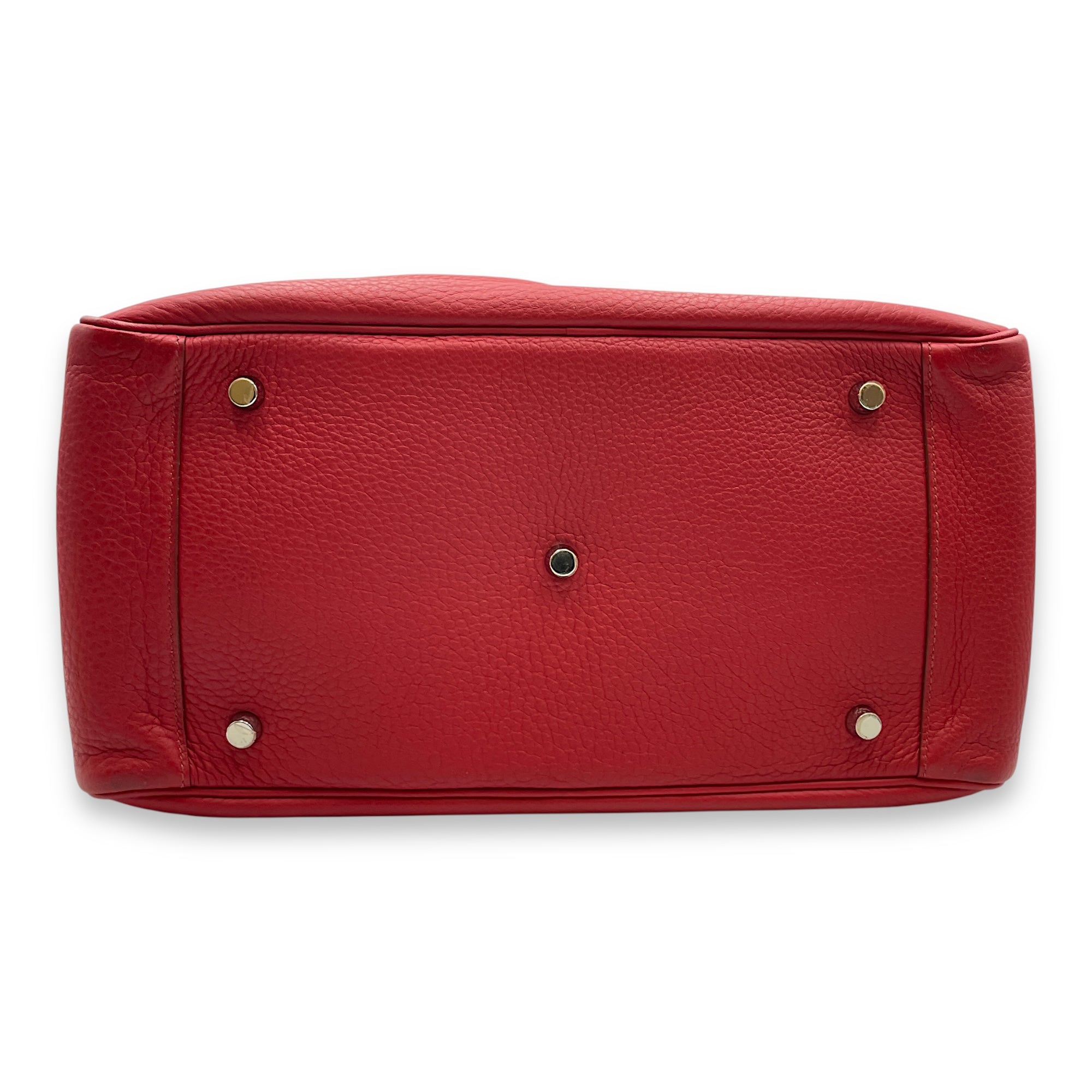 Lindy 34 Rouge Garance in Clemence, Palladium hardware