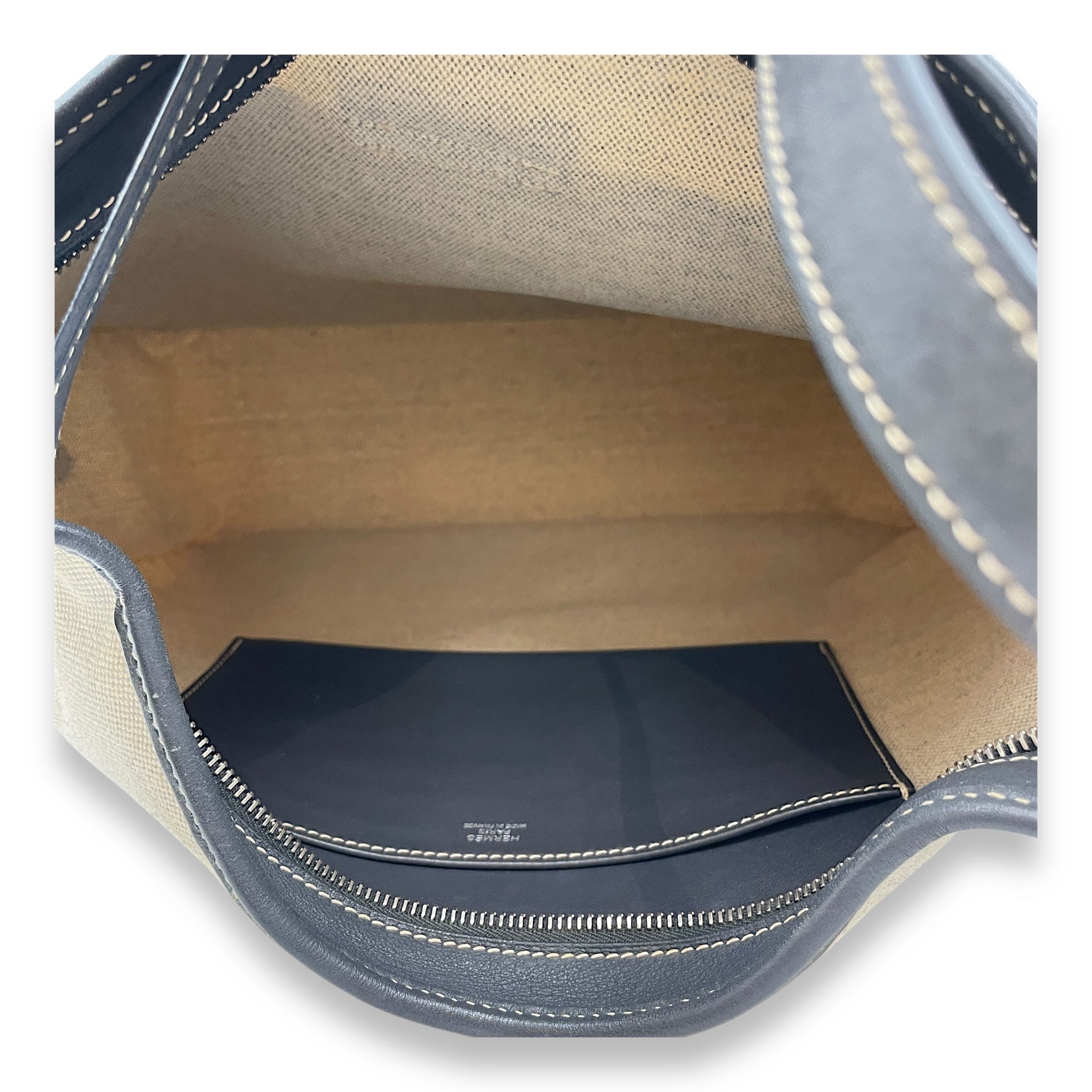 Jumping Grey in Swift/Toile, Palladium hardware