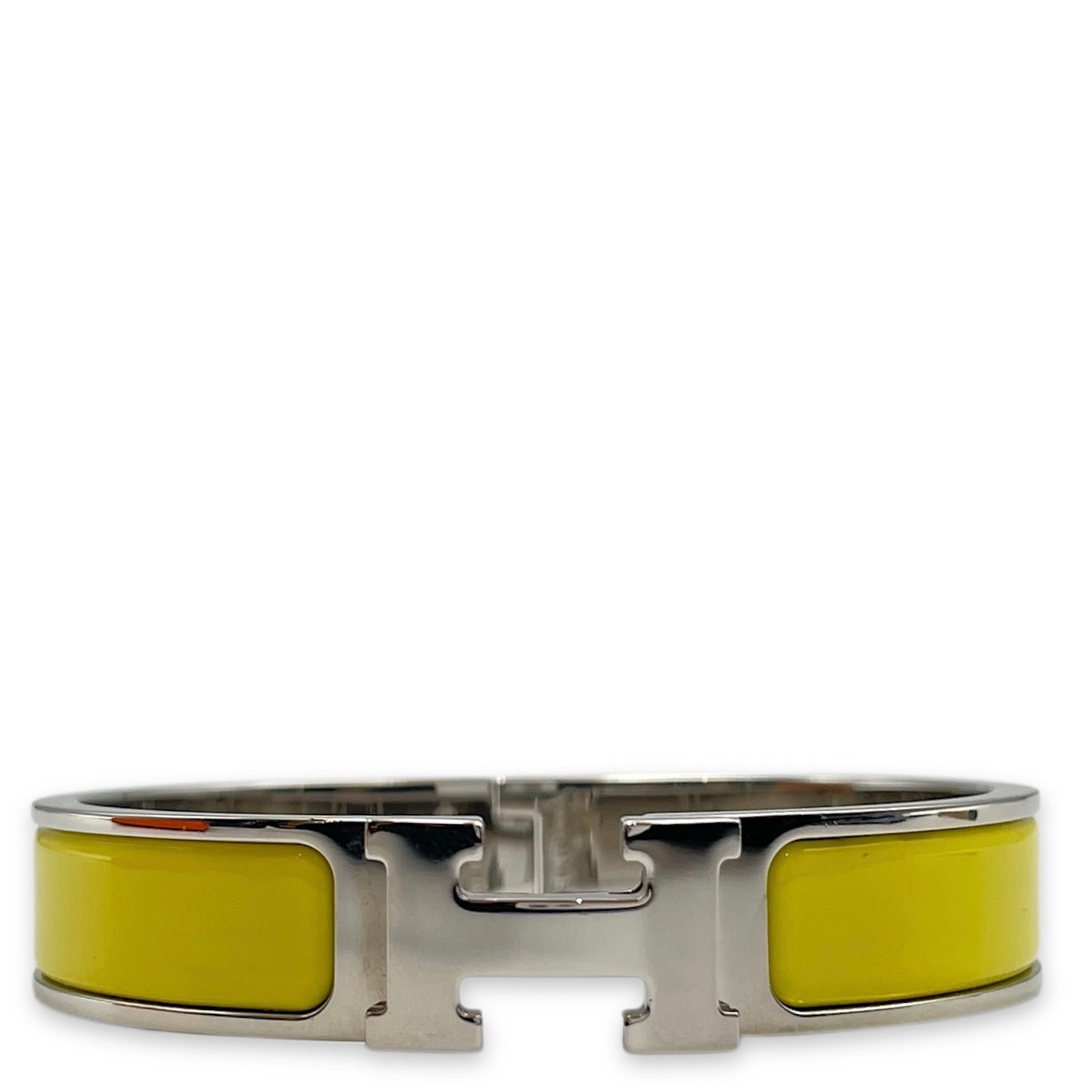 Soleil Clic PM Jaune Bracelet, Enamel hardware
