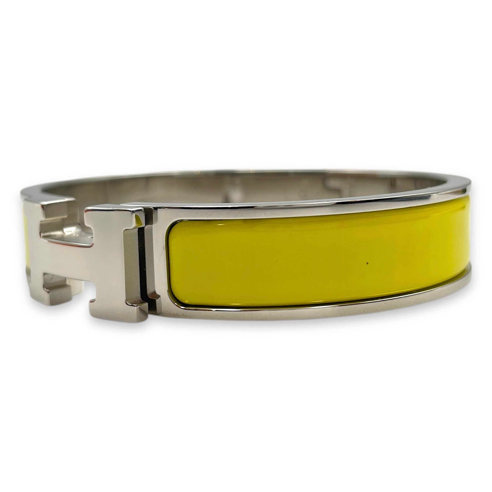 Soleil Clic PM Jaune Bracelet, Enamel hardware