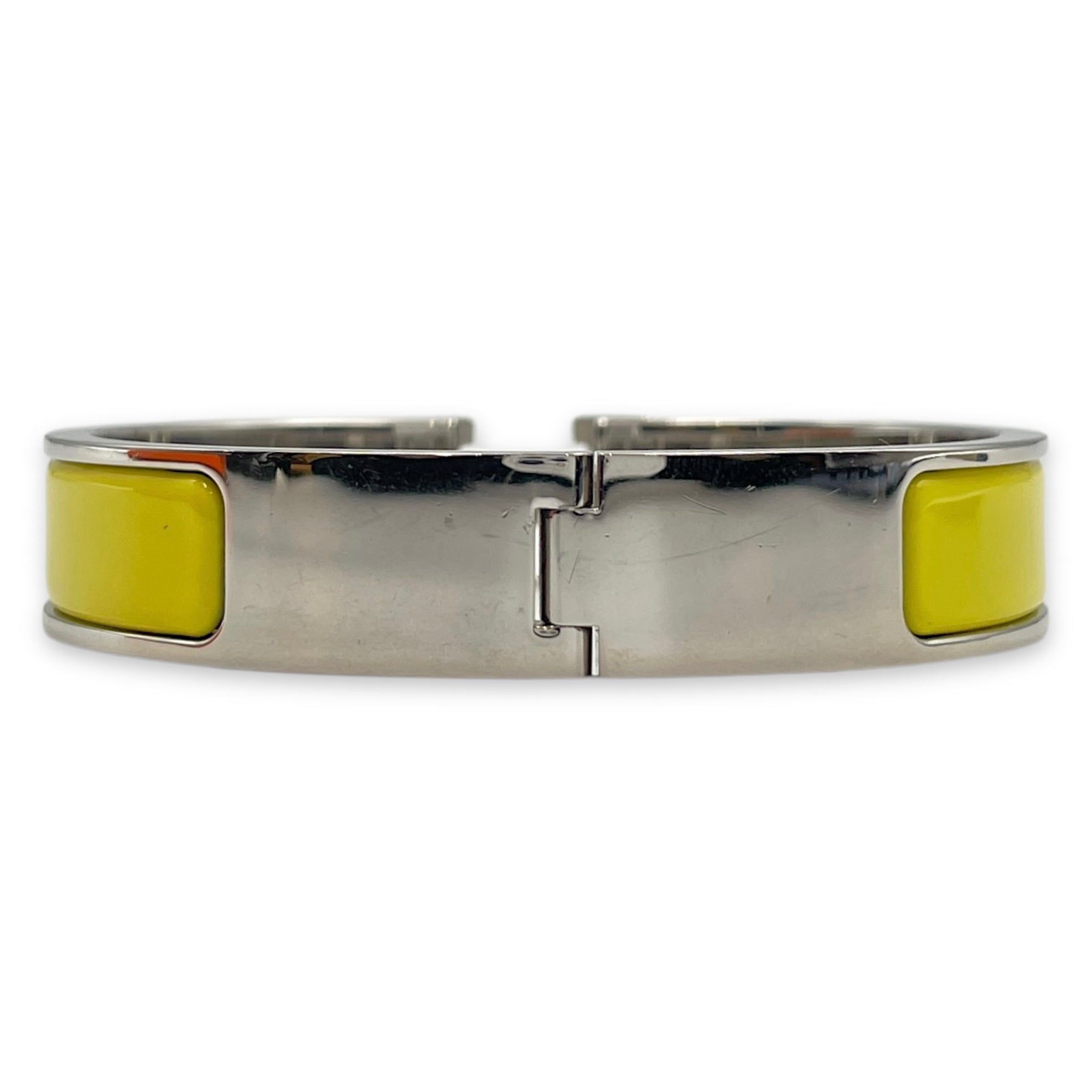 Soleil Clic PM Jaune Bracelet, Enamel hardware