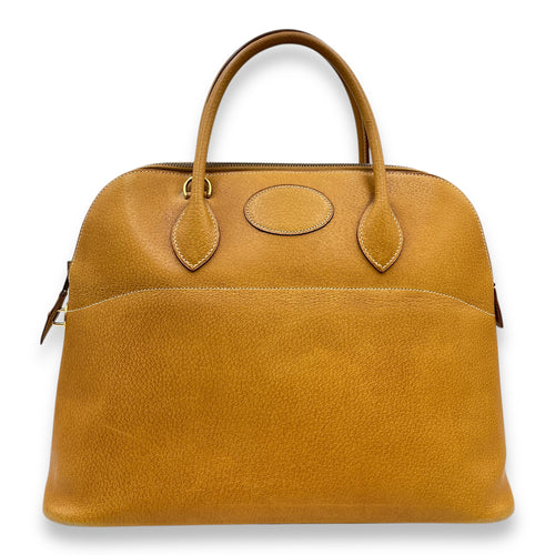 Bolide 35 Naturel in Veau Porc, Gold hardware