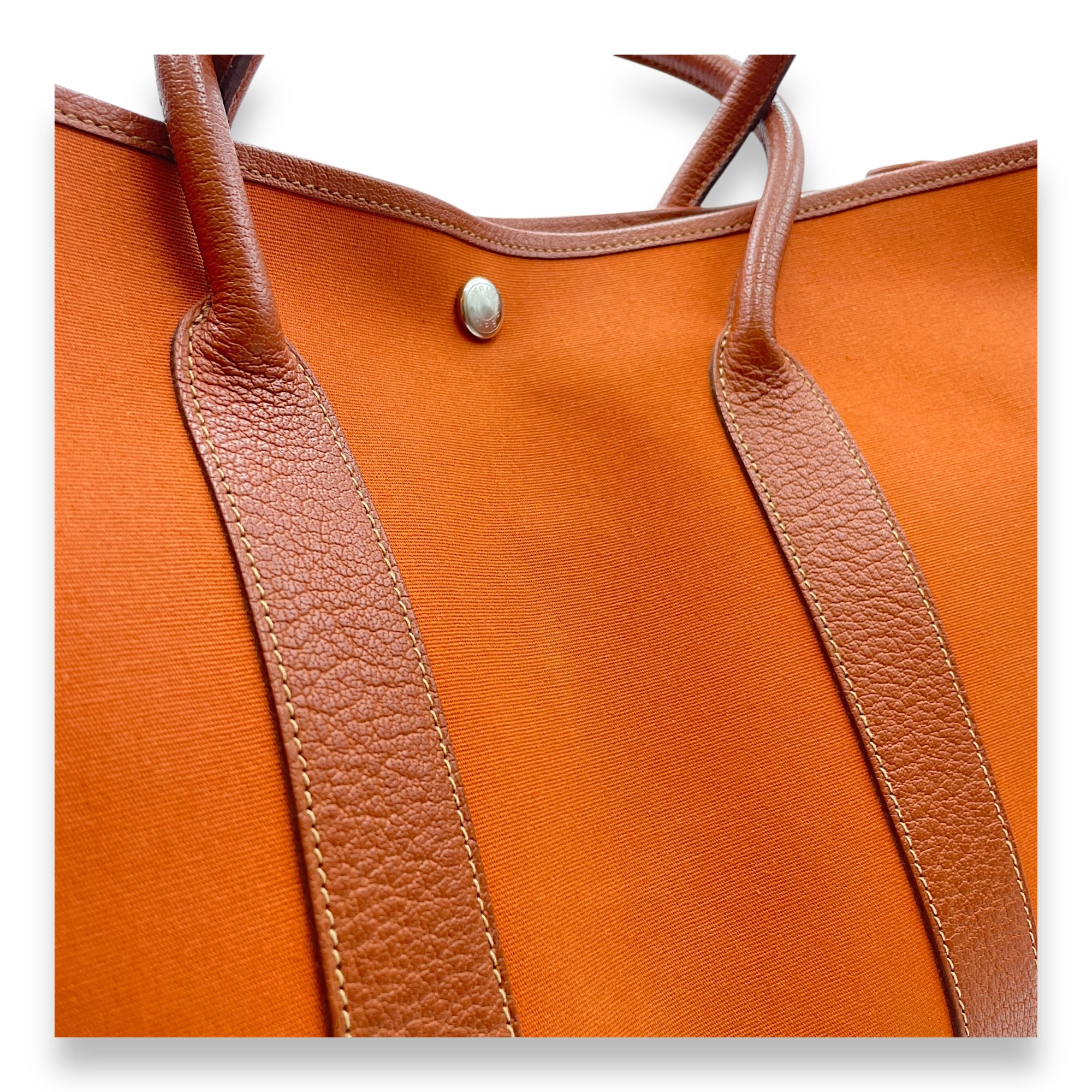 Garden Party 36 Potiron in Toile, Palladium hardware