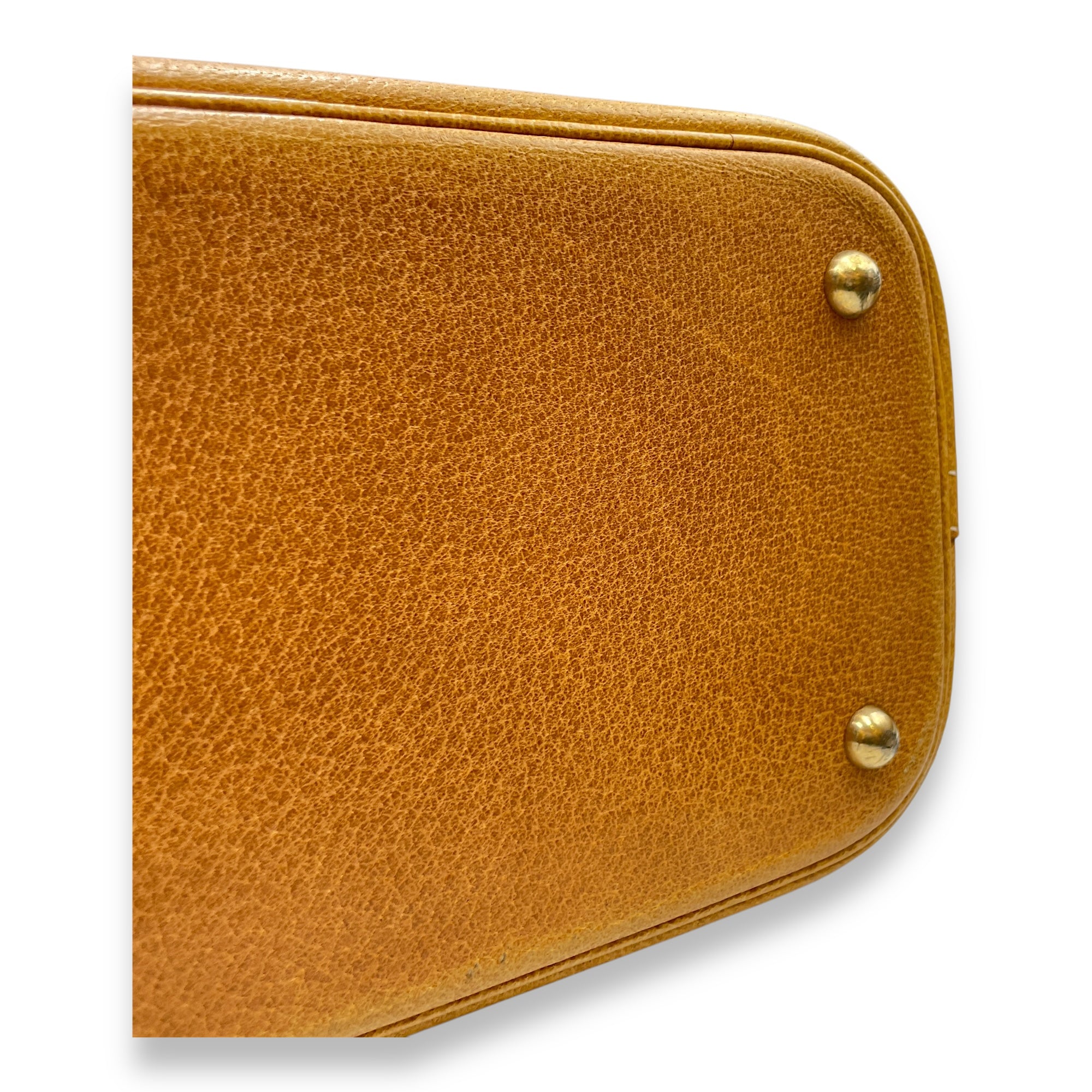 Bolide 35 Naturel in Veau Porc, Gold hardware
