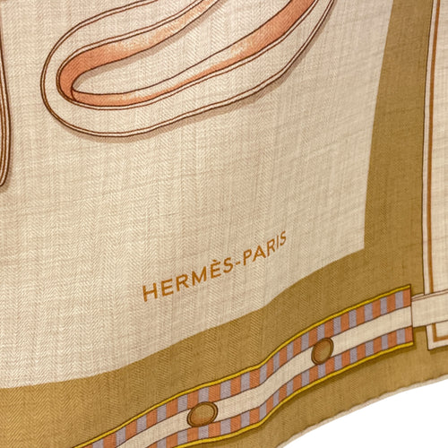 Lettres Equestres 140 Brown Shawl
