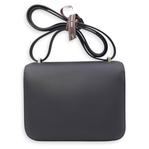 Constance Mirror 18 Caban in Swift, Brushed Palladium hardware