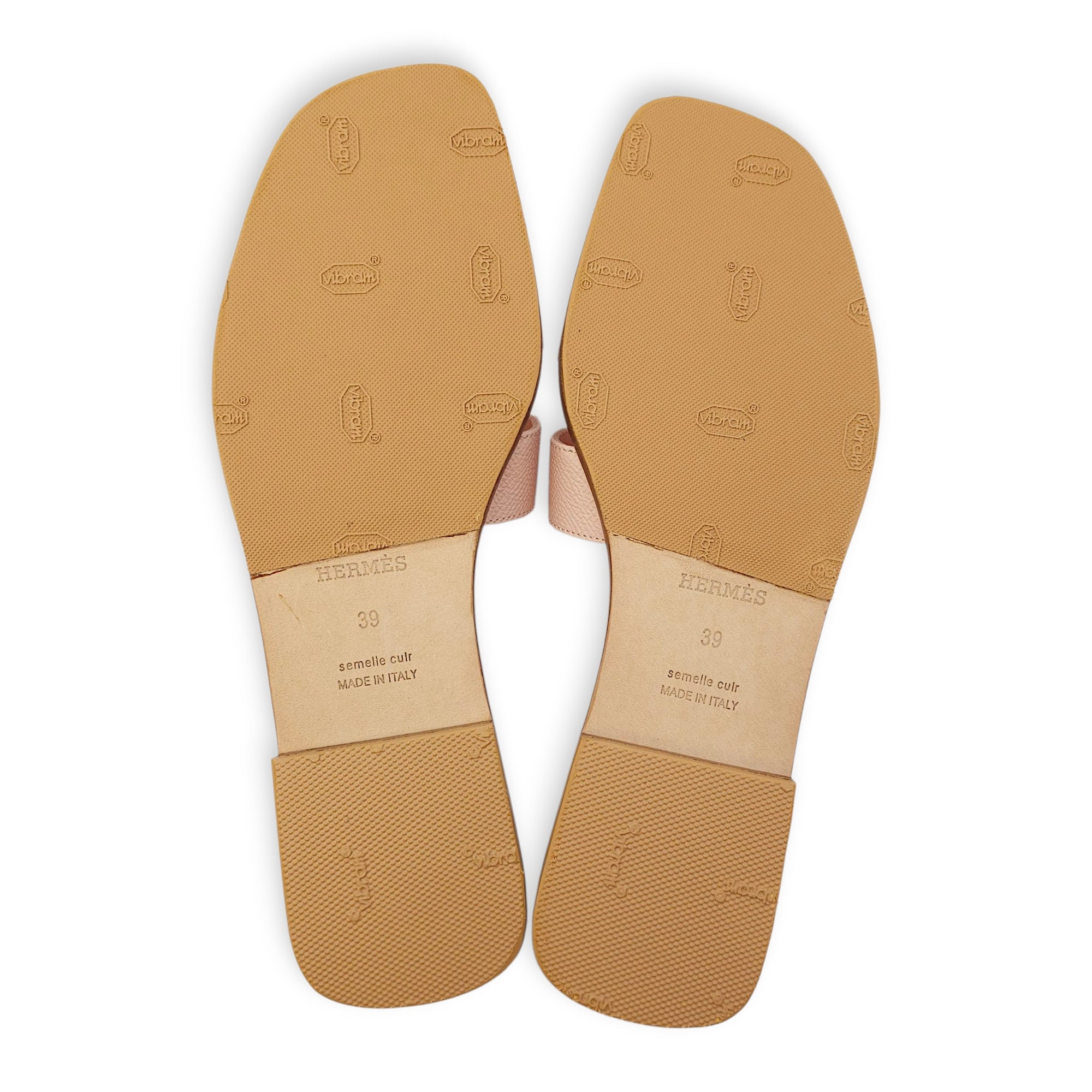 Oran 39 Rose Pale Sandal in Epsom