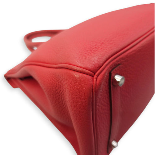 Birkin 30 Bougainvillier in Clemence, Palladium hardware