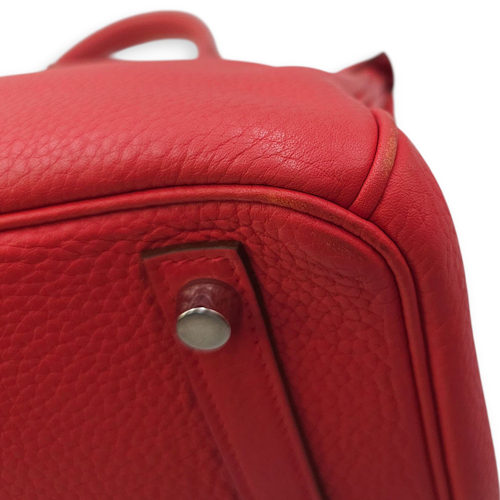 Birkin 30 Bougainvillier in Clemence, Palladium hardware