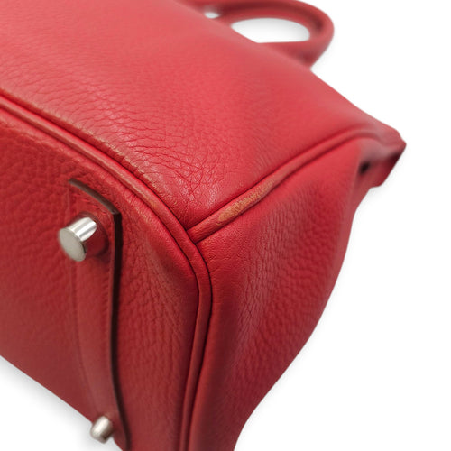 Birkin 30 Bougainvillier in Clemence, Palladium hardware