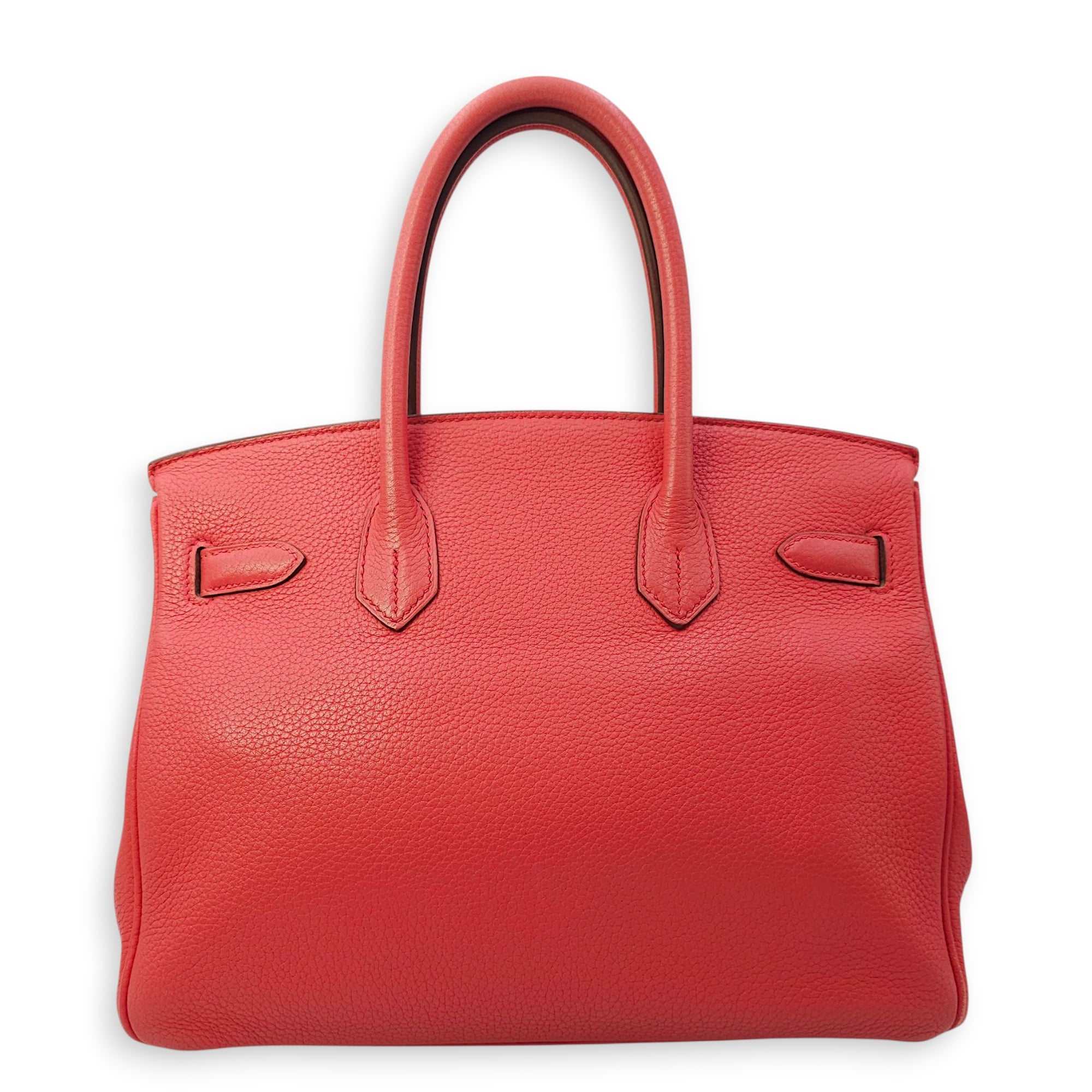 Birkin 30 Bougainvillier in Clemence, Palladium hardware