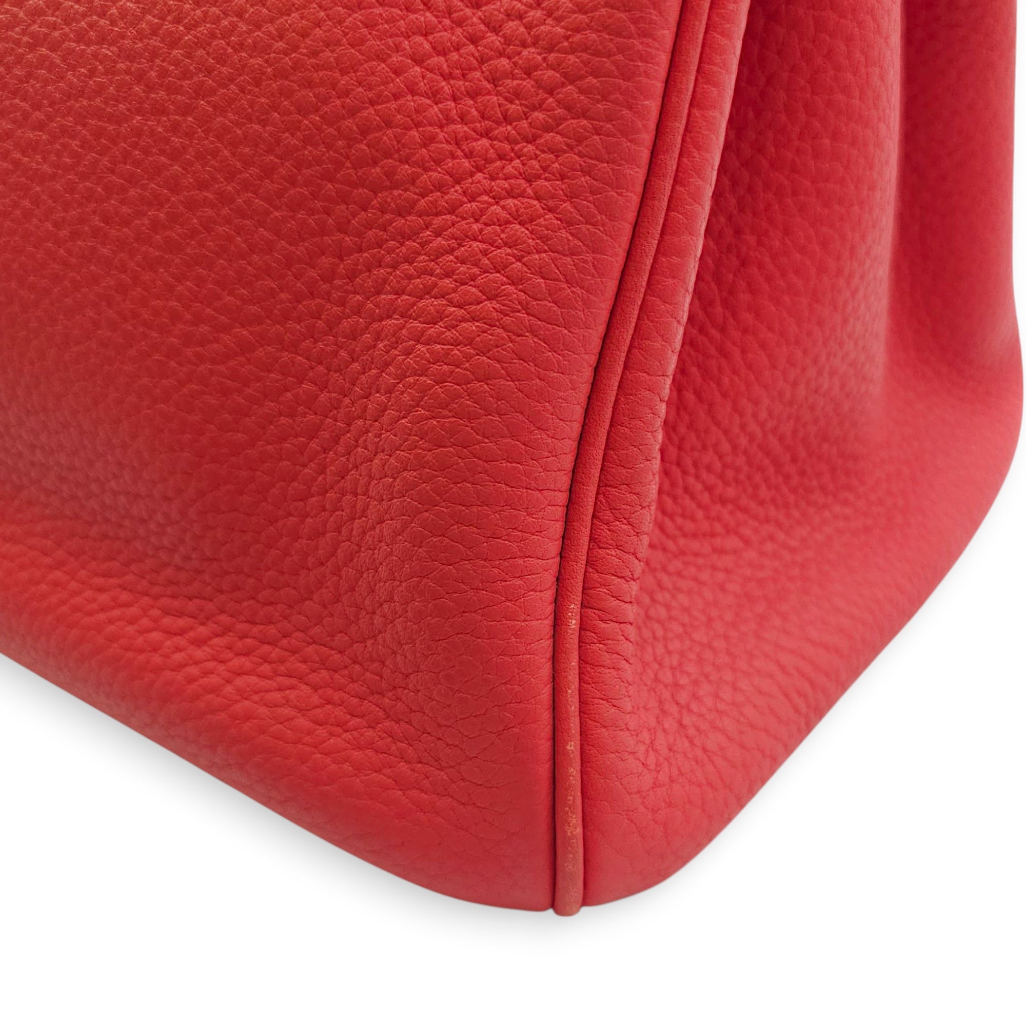 Birkin 30 Bougainvillier in Clemence, Palladium hardware