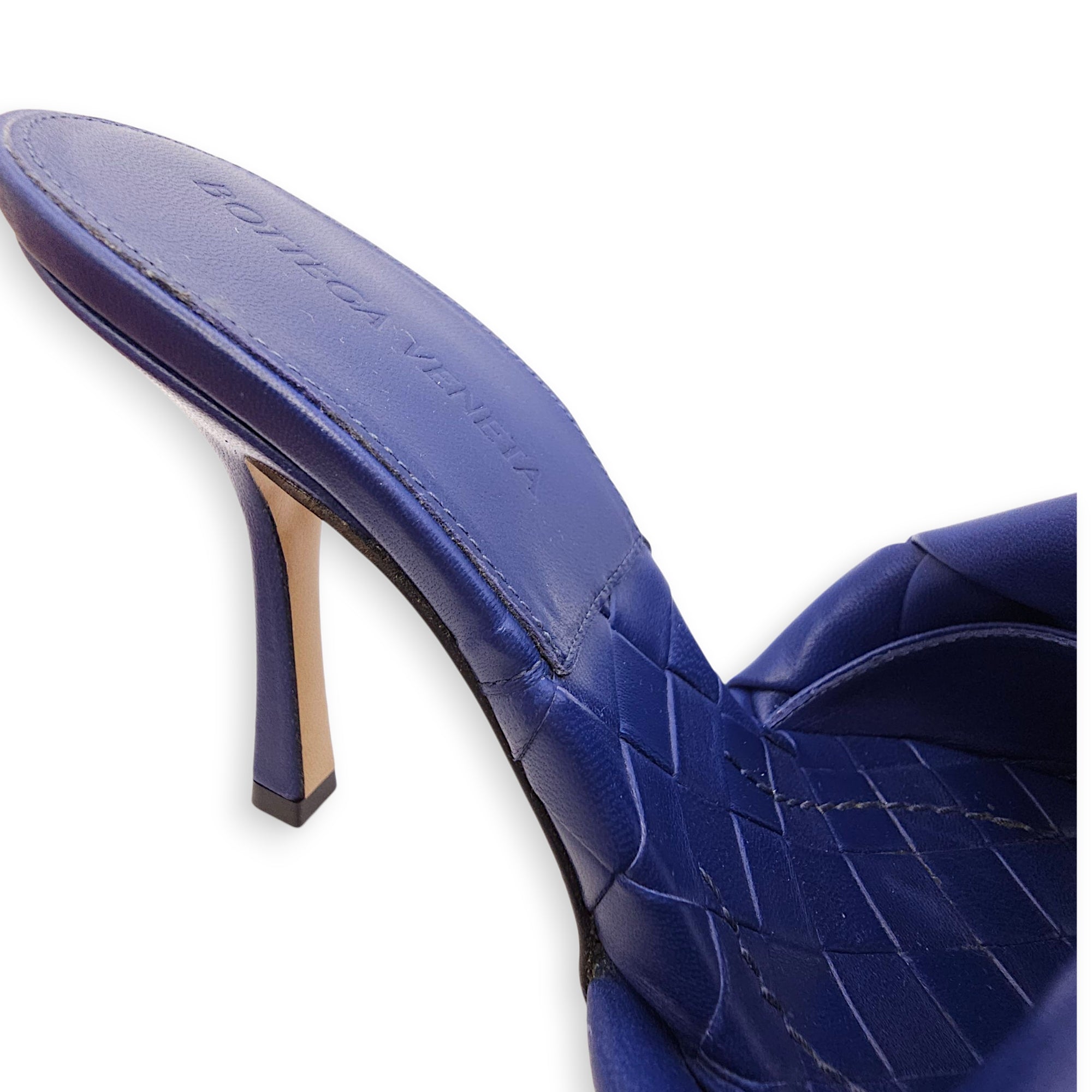 Lido 36.5 Royal Blue Sandals in Nappa Leather