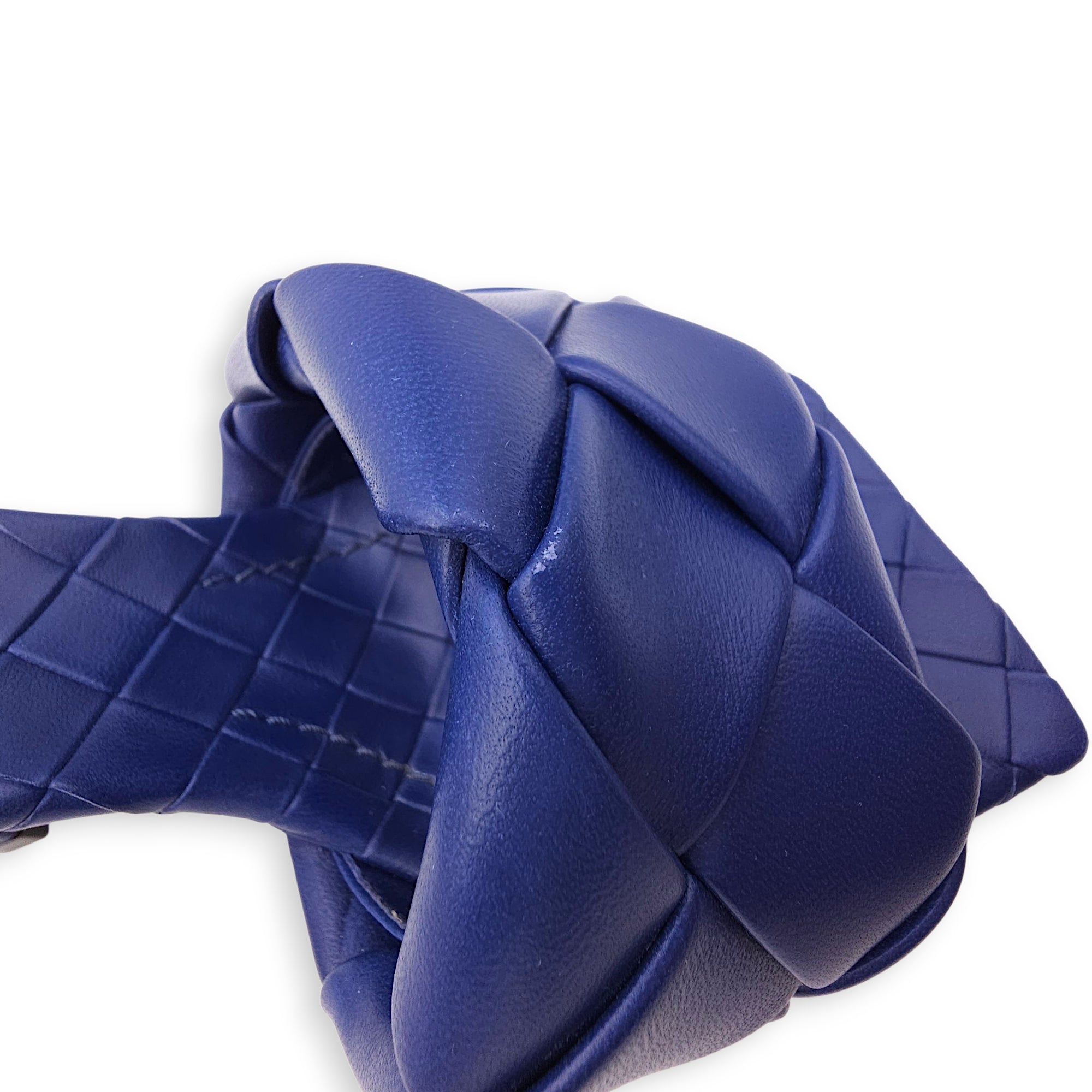 Lido 36.5 Royal Blue Sandals in Nappa Leather