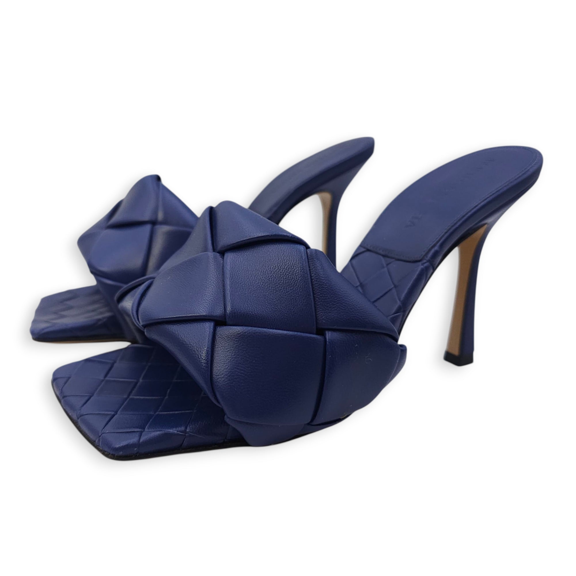 Lido 36.5 Royal Blue Sandals in Nappa Leather