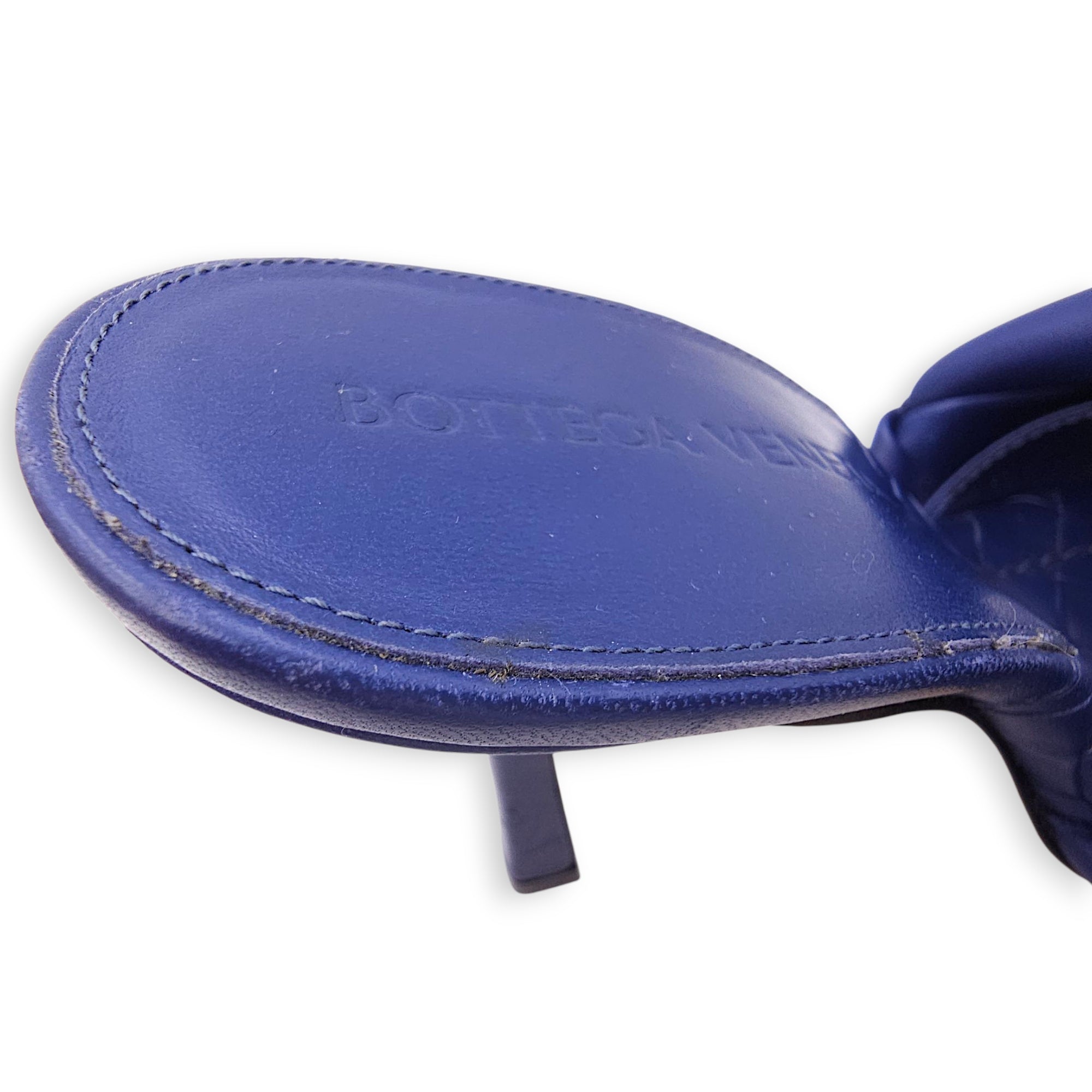 Lido 36.5 Royal Blue Sandals in Nappa Leather