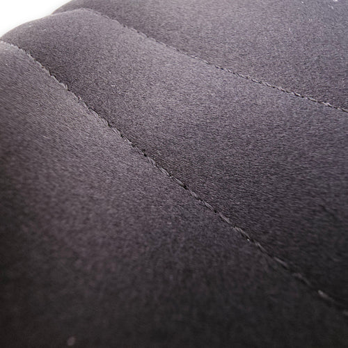 CC Black Clutch in Satin, Pearls/Beads hardware