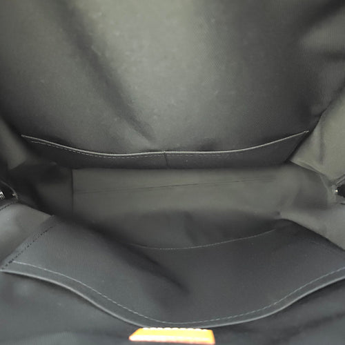 Nigo Campus Brown Backpack in Canvas, Gunmetal hardware