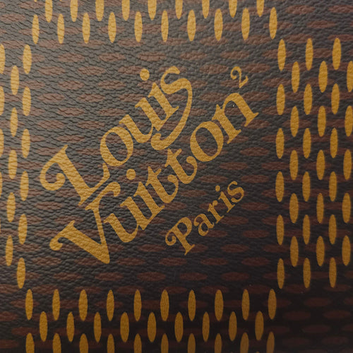 Nigo Campus Brown Backpack in Canvas, Gunmetal hardware