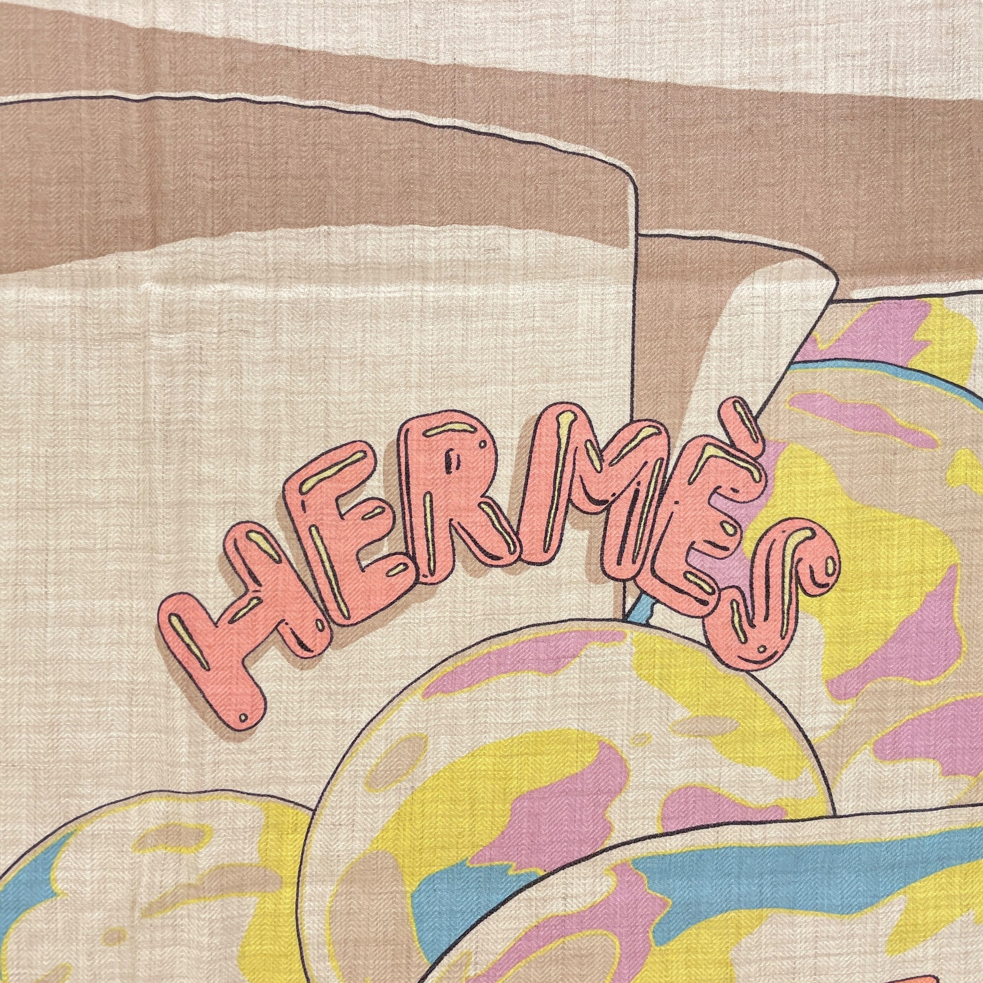 Locomotion 140 Gris/Rose Shawl