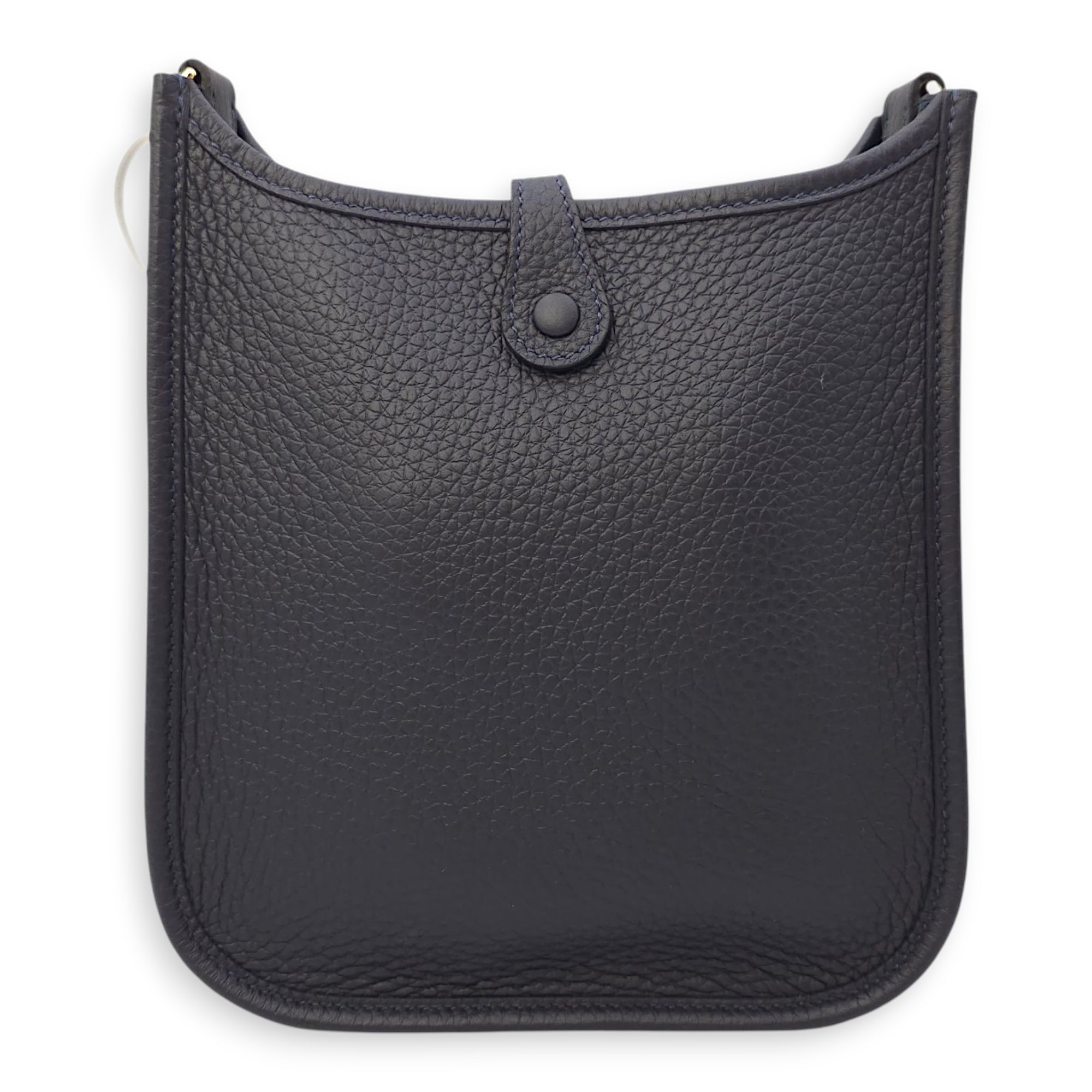 Evelyne Mini Caban in Clemence, Gold hardware