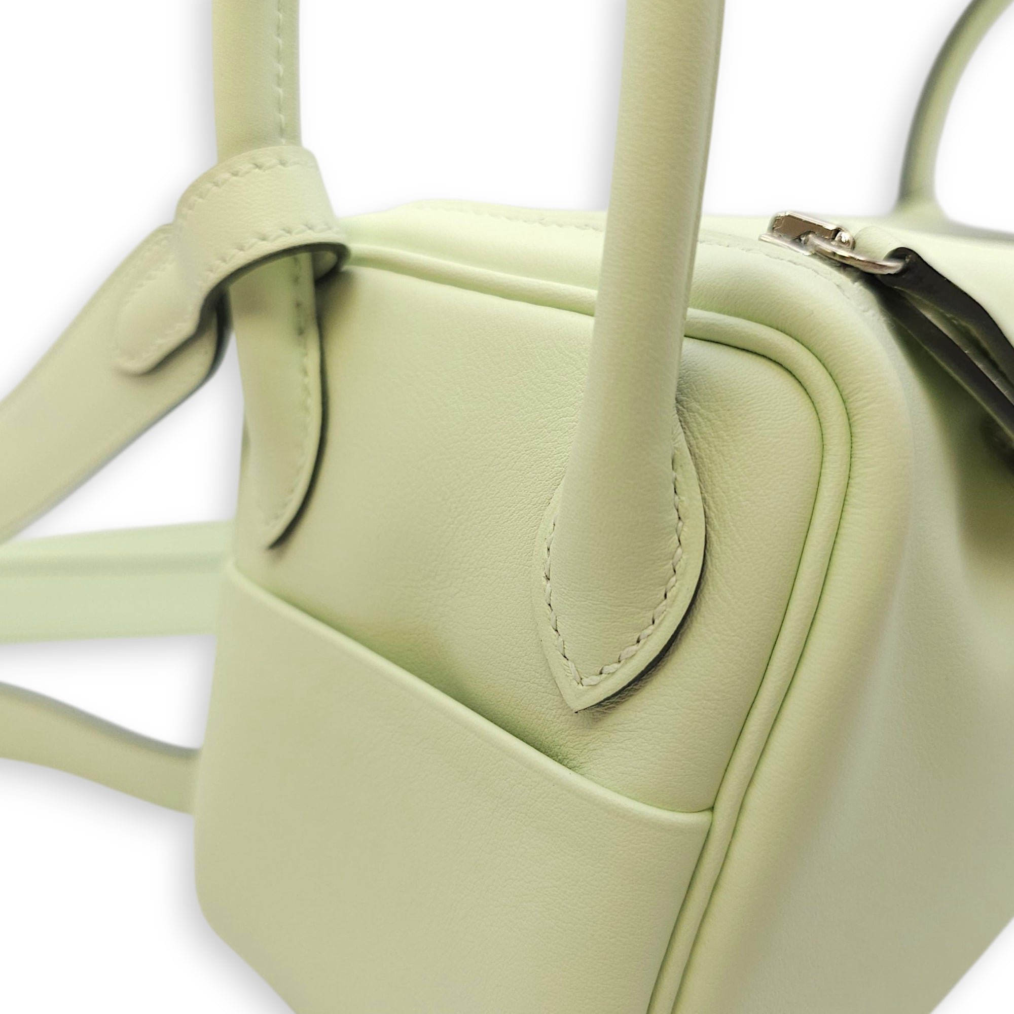 Lindy Mini Vert Fizz in Swift, Palladium hardware