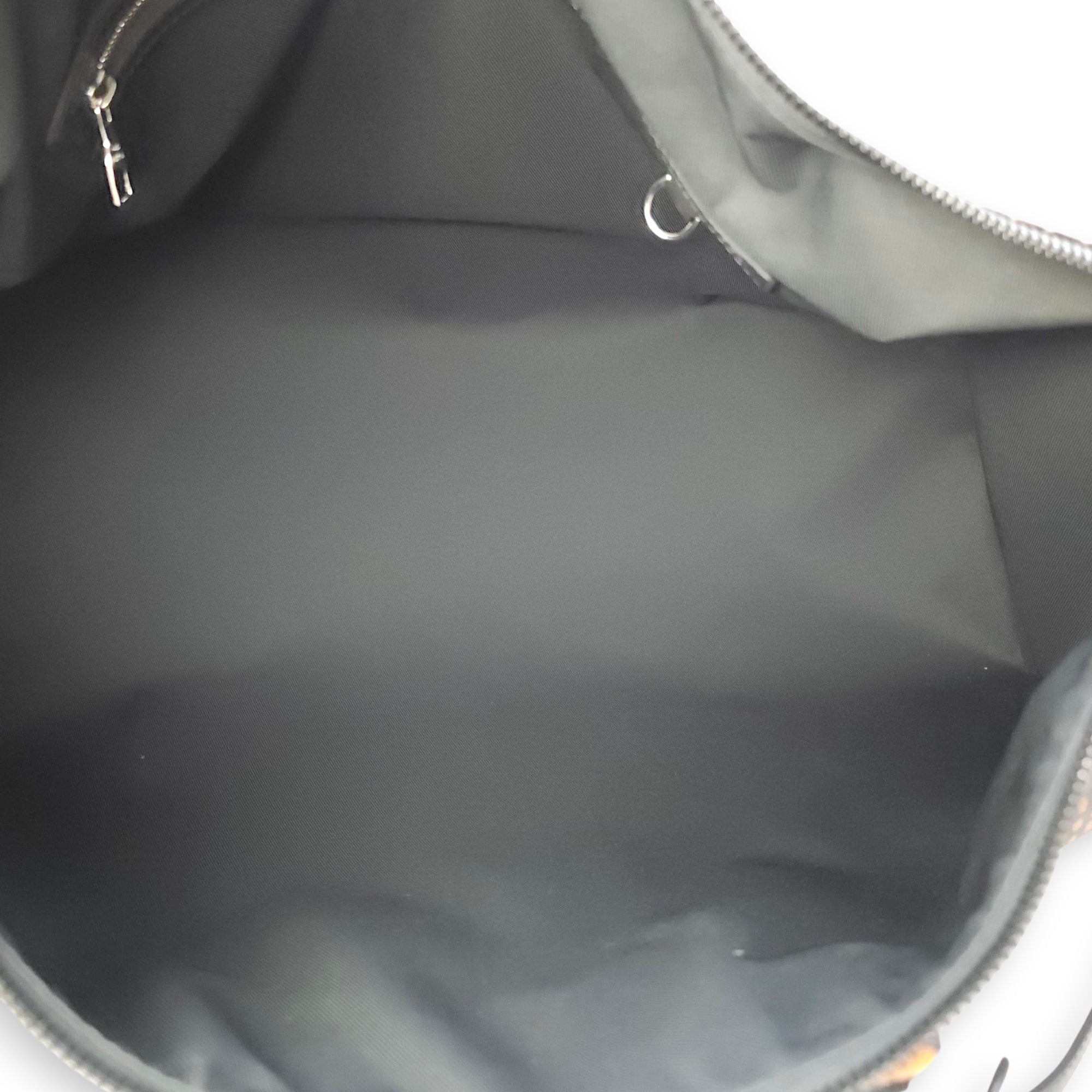 Nigo Keepall Bandouliere 50cm Brown Monogram Shoulder Bag in Canvas, Gunmetal hardware