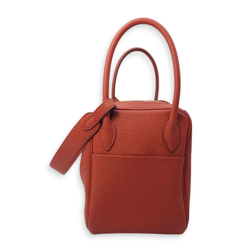 Lindy 26 Brique in Clemence, Gold hardware