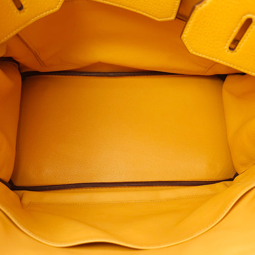 Birkin 35 Naturel Sable in Clemence, Gold hardware