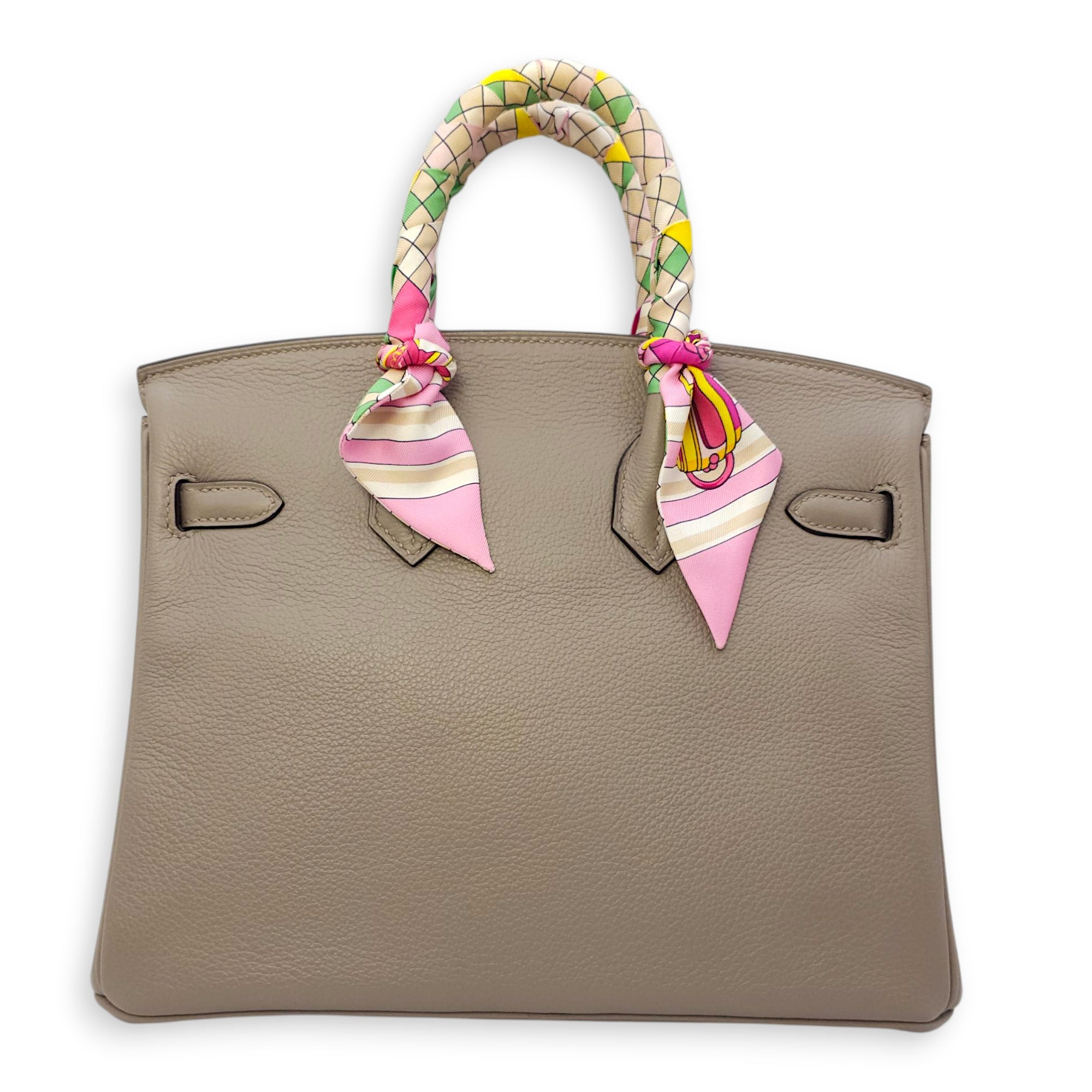 Birkin 25 Gris Asphalt Gold hardware