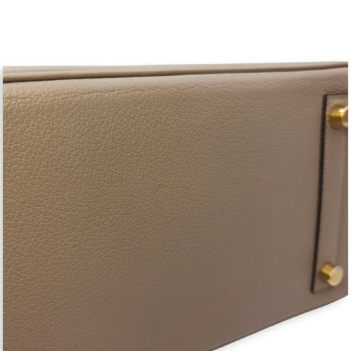Birkin 25 Gris Asphalt Gold hardware