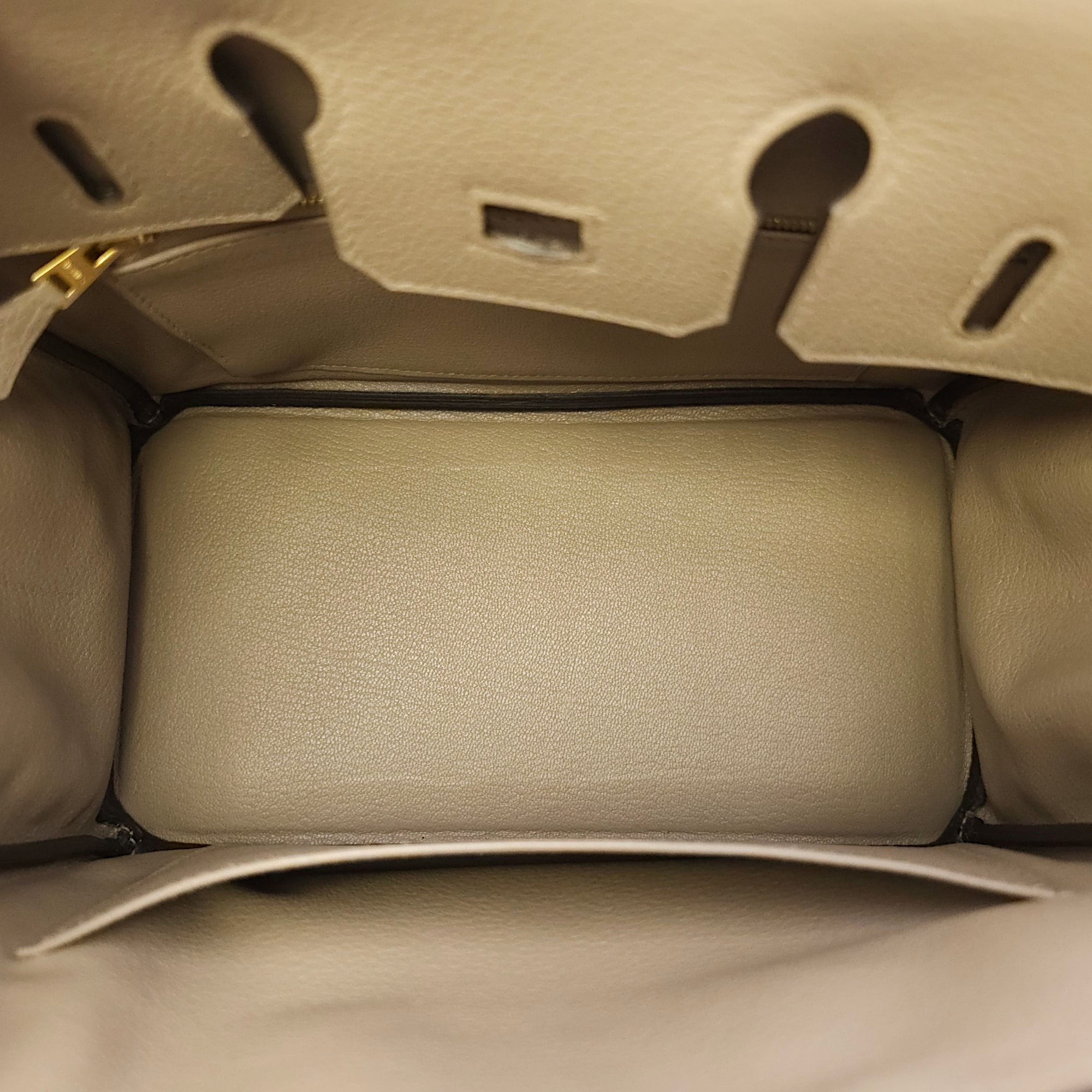 Birkin 25 Gris Asphalt Gold hardware