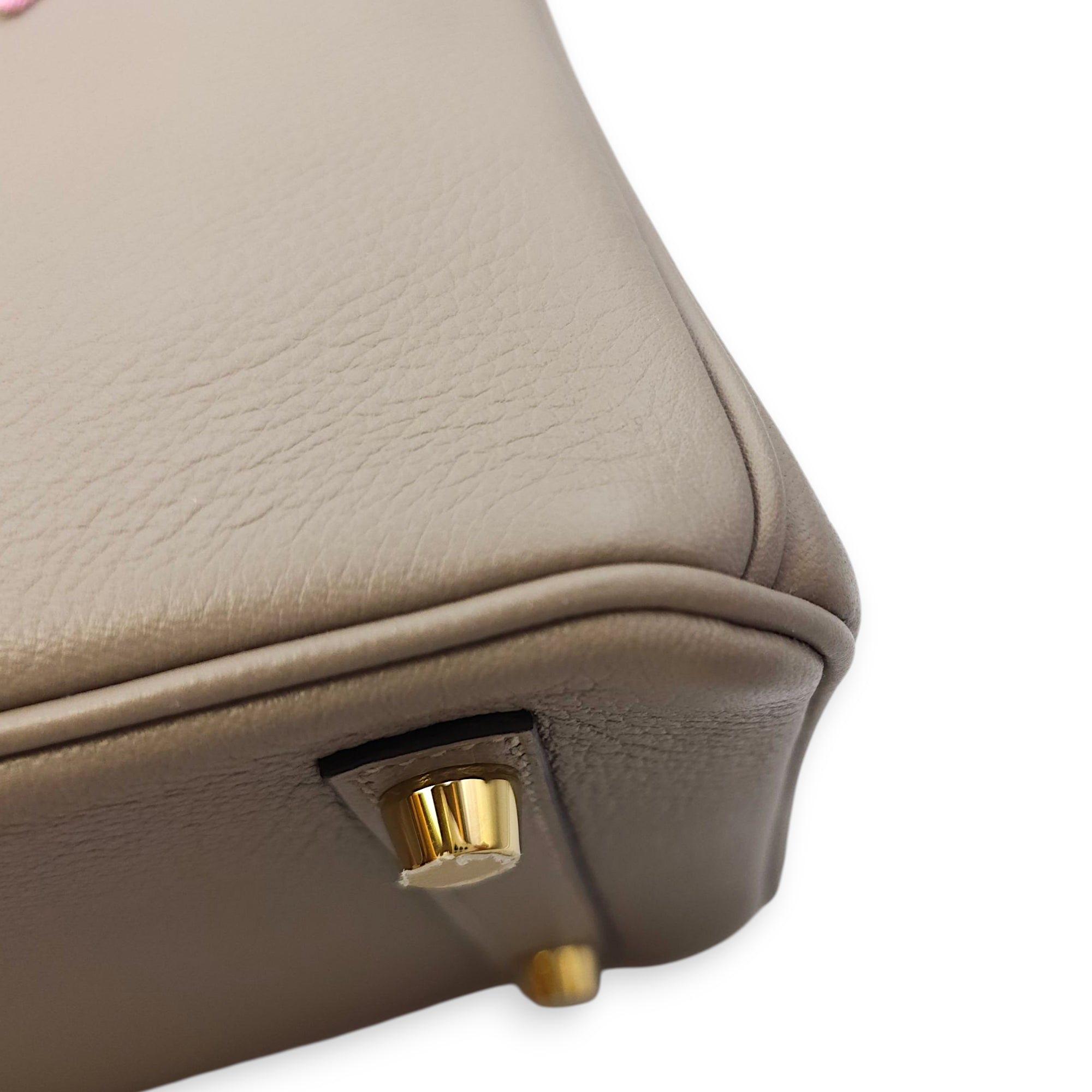 Birkin 25 Gris Asphalt Gold hardware