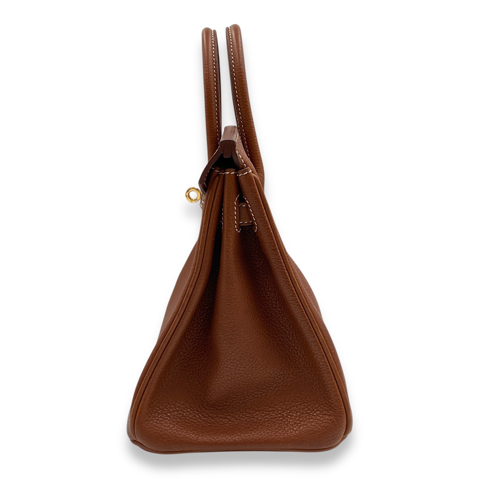 Birkin 25 Fauve in Barenia Faubourg, Gold hardware